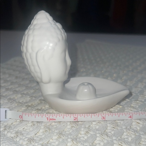 NWT White Buddha Incense Holder - Picture 5 of 6